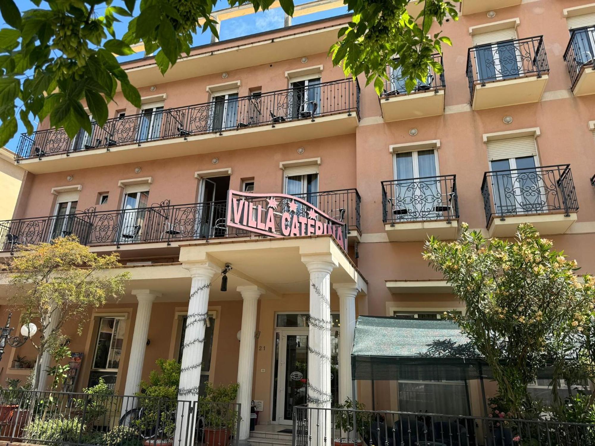 Hotel Villa Caterina Rimini Exteriér fotografie