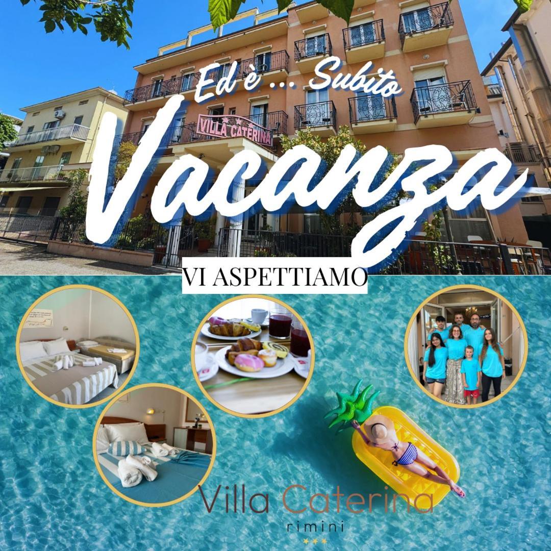 Hotel Villa Caterina Rimini Exteriér fotografie