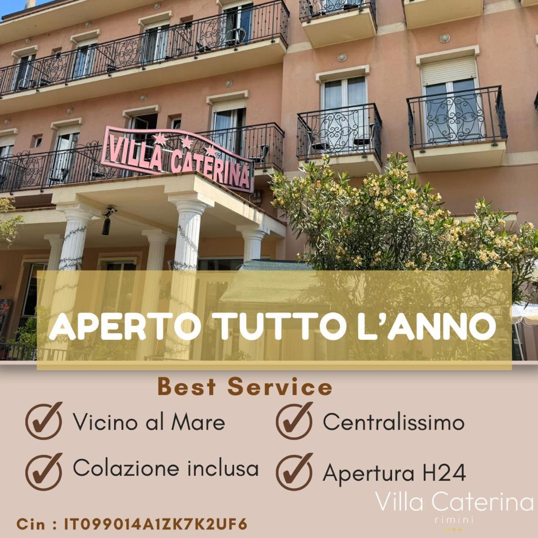 Hotel Villa Caterina Rimini Exteriér fotografie